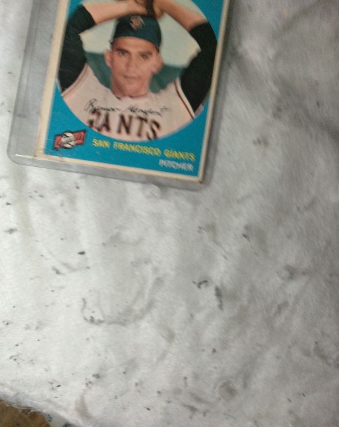 1959 Topps #332 Ray Monzant — front