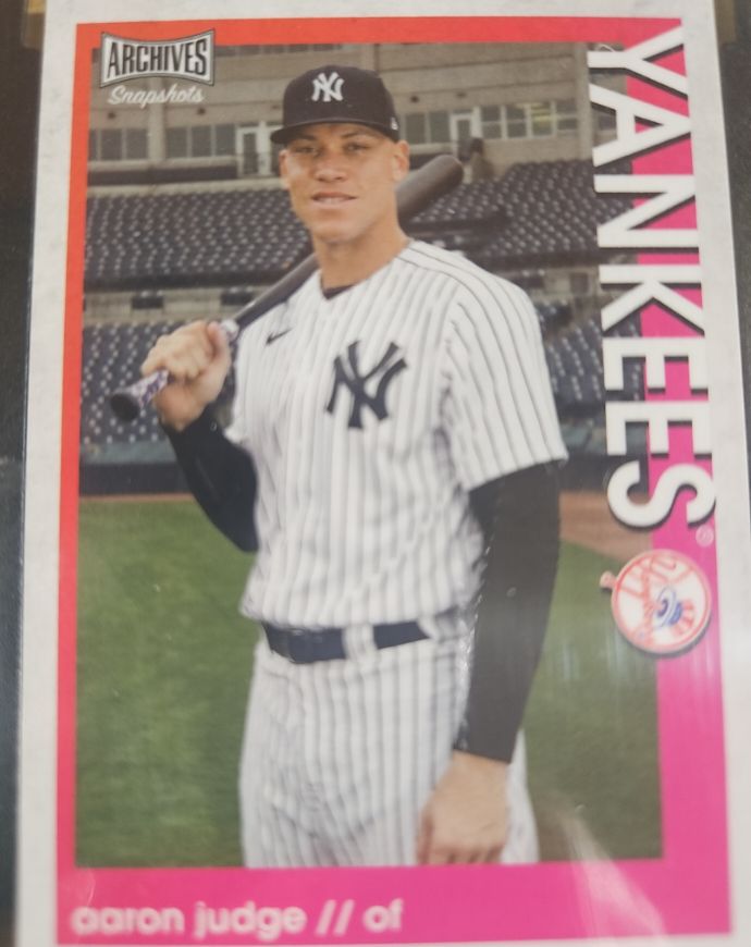 2022 Topps Archives Snapshots #9 Aaron Judge — front