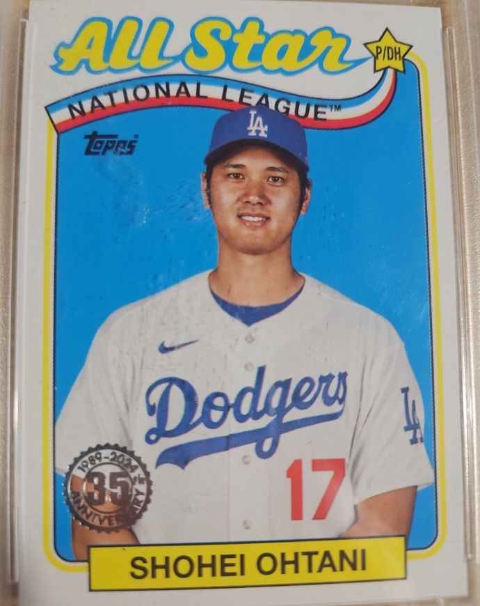 2024 Topps Series 2 #89ASB-1 Shohei Ohtani 1989 Topps Baseball All-Stars Dodgers — front
