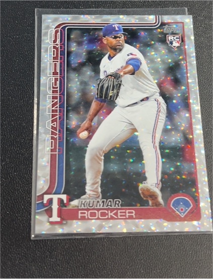 2025 Topps Chrome #73 Kumar Rocker — front