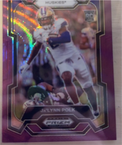 2024 Panini Prizm Draft Picks #Ja'Lynn Polk RC — front