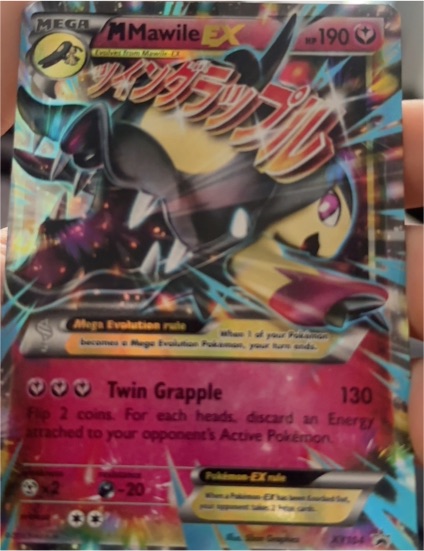 2016 Pokémon XY #XY104 Mega Mawile EX — front