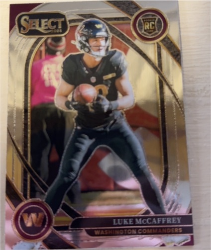 2024 Panini Select #279 Luke McCaffrey — front