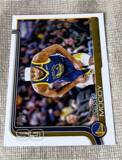 2025-26 Topps #140 Moses Moody — front