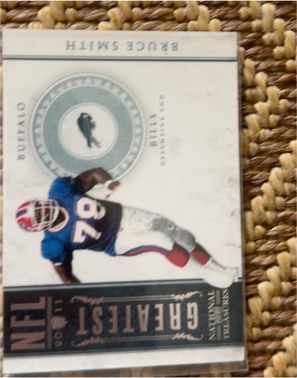 2011 Panini National Treasures NFL Greatest #73 Bruce Smith — front