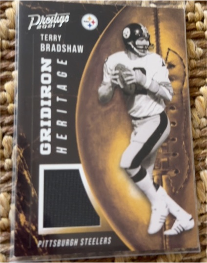 2021 Panini Prestige Gridiron Heritage #GH-TB Terry Bradshaw — front