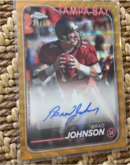 2024 Topps Chrome #185 Brad Johnson — front