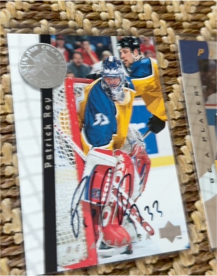 1995-96 Upper Deck Be a Player #S197 Patrick Roy — front