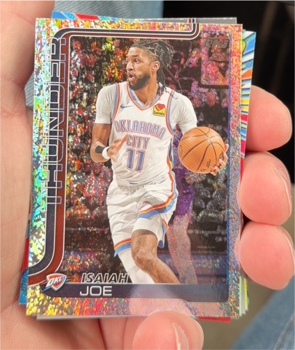 2025-26 Topps #121 Isaiah Joe — front