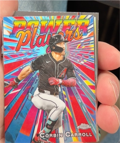 2025 Topps Chrome Update #PP-32 Corbin Carroll Power Players — front