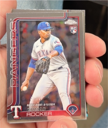 2025 Topps Chrome Update #USC160 Kumar Rocker — front