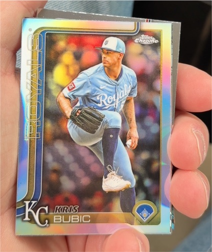 2025 Topps Chrome Update #USC115 Kris Bubic — front