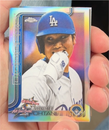 2025 Topps Chrome Update #ASGC-18 Shohei Ohtani — front