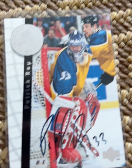 1996 Upper Deck Be A Player #S197 Patrick Roy — front