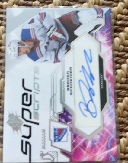 2023-24 Upper Deck SPx Superscripts #SS-SC Braden Schneider — front