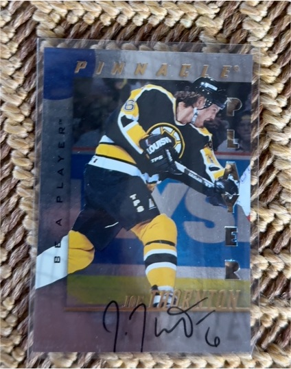 1998 Pinnacle Be A Player #PL1 Joe Thornton — front