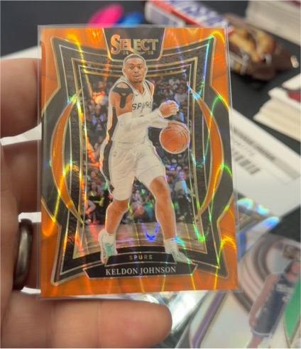 2024-25 Panini Select Concourse #58 Keldon Johnson — front