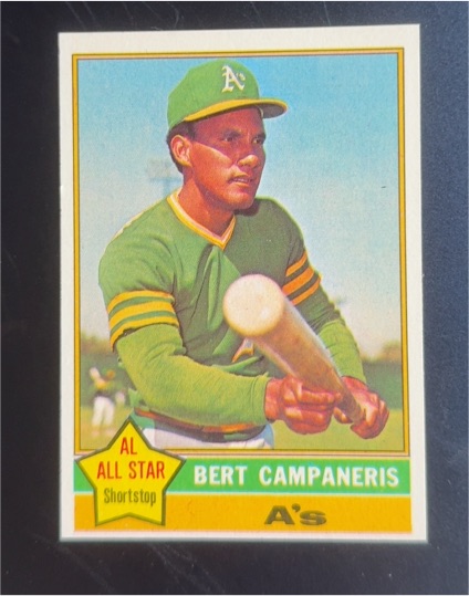 1976 Topps #580 Bert Campaneris — front