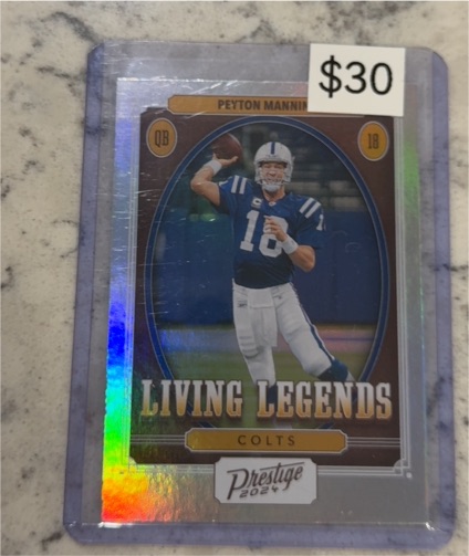 2024 Panini Prestige #LL-PMG Peyton Manning Living Legends — front