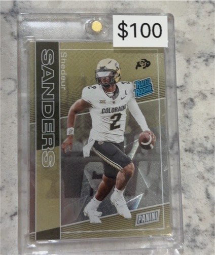 2025 Panini National Convention #RR3 Shedeur Sanders — front