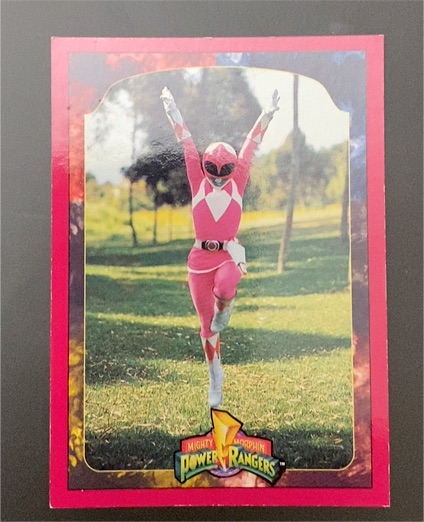 1994 Collect-A-Card Power Rangers Series 2 #120 Pink Ranger — front