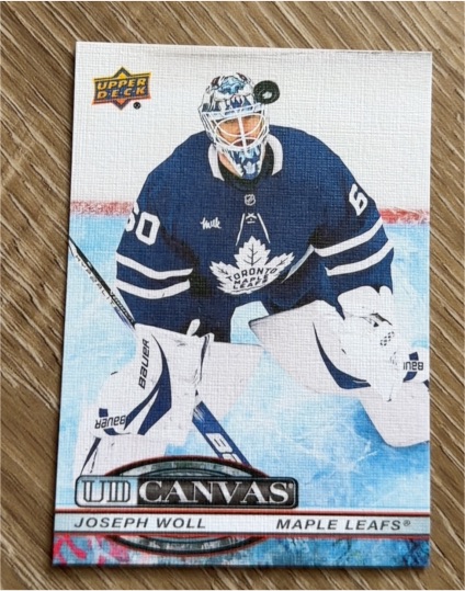 2025-26 Upper Deck Series 1 UD Canvas #C-69 Joseph Woll — front