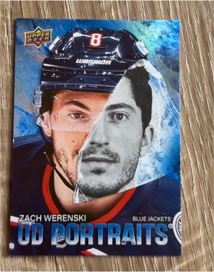 2025-26 Upper Deck Series 1 UD Portraits #P-26 Zach Werenski — front
