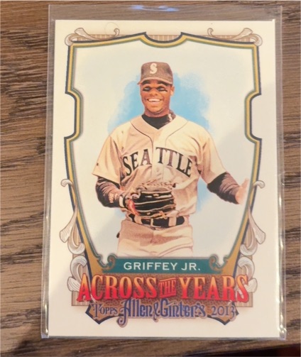 2013 Topps Allen & Ginter #ATY-KGR Ken Griffey Jr. Across The Years — front