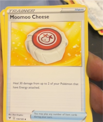 2020 Pokémon Sword & Shield Vivid Voltage #156 Moomoo Cheese — front
