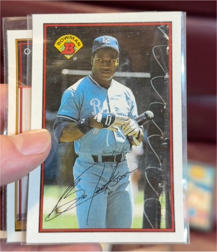 1989 Bowman #126 Bo Jackson — front