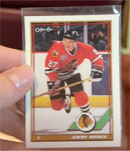 1991-92 O-Pee-Chee #106 Jeremy Roenick — front