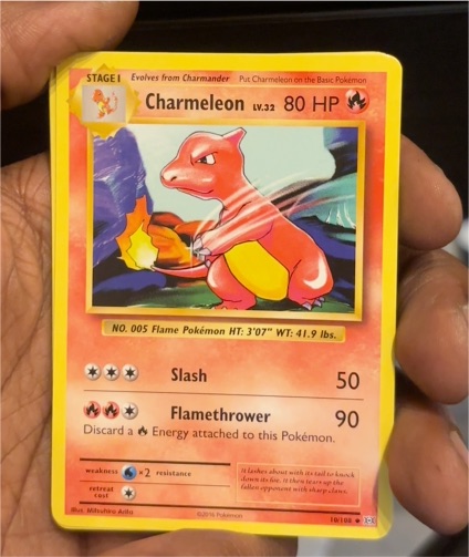 2016 Pokémon TCG XY Evolutions #10 Charmeleon — front