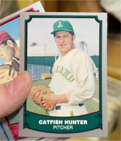 1988 Pacific Baseball Legends #16 Catfish Hunter — front