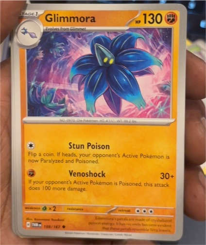 2023 Pokémon SV06: Twilight Masquerade #109 Glimmora — front