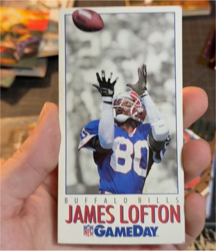 1992 GameDay #232 James Lofton — front