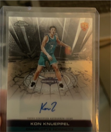 2025-26 Topps Chrome #TAUR2-KK Kon Knueppel — front