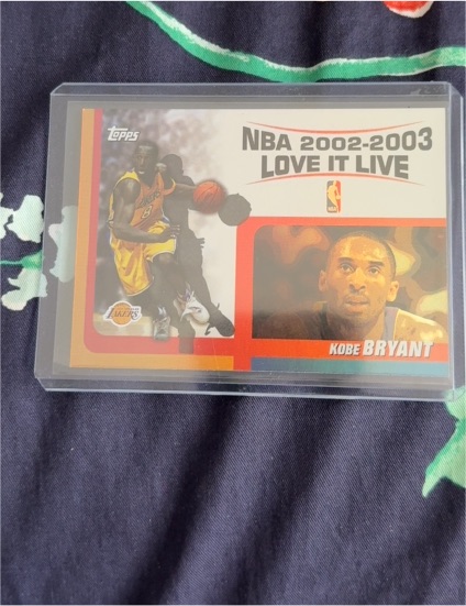 2002-2003 Topps Love It Live #LL-KB Kobe Bryant — front