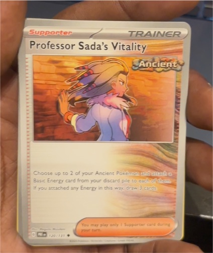 2023 Pokémon #120 Professor Sada's Vitality — front