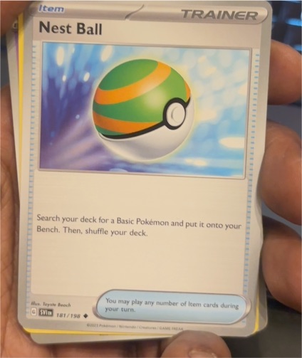 2023 Pokémon Scarlet & Violet #181 Nest Ball — front