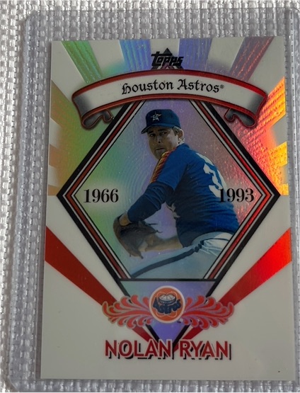 2009 Topps Legends Chrome Platinum #PR-6 Nolan Ryan — front