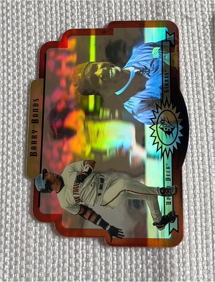 1996 Upper Deck SPx #51 Barry Bonds — front