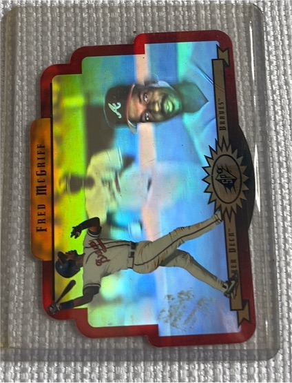 1996 SPx Gold #3 Fred McGriff — front