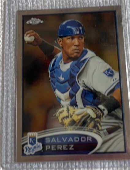 2012 Topps Chrome #343 Salvador Perez — front