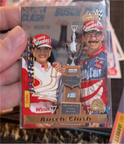 1996 Pinnacle Action Packed #16 Dale Jarrett — front