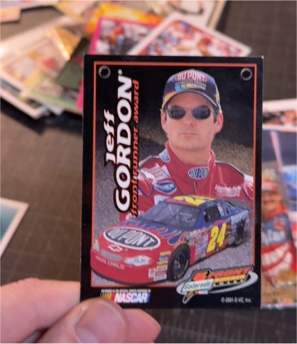 2001 Press Pass Gatorade Front Runner Award #3 Jeff Gordon — front