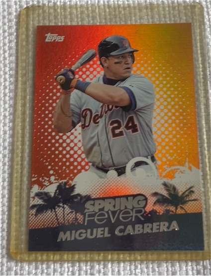 2013 Topps Spring Fever #SF-20 Miguel Cabrera — front