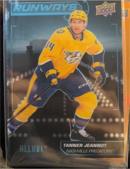 2022-23 Upper Deck Allure Runways #RW-4 Tanner Jeannot — front