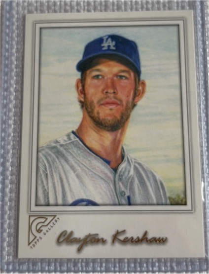 2017 Topps Gallery #100 Clayton Kershaw — front