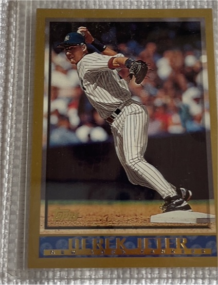 1998 Topps #160 Derek Jeter — front
