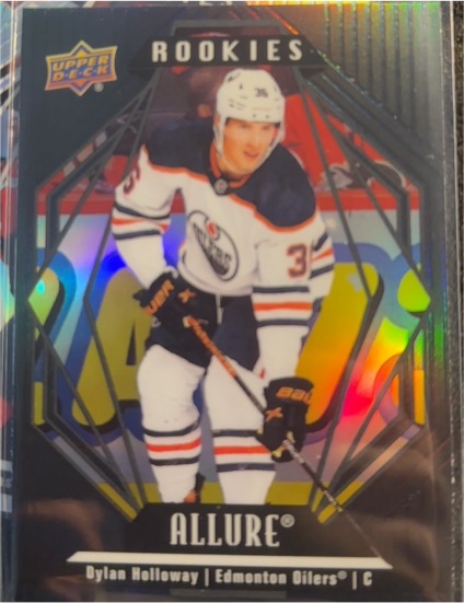 2022-23 Upper Deck Allure #121 Dylan Holloway — front